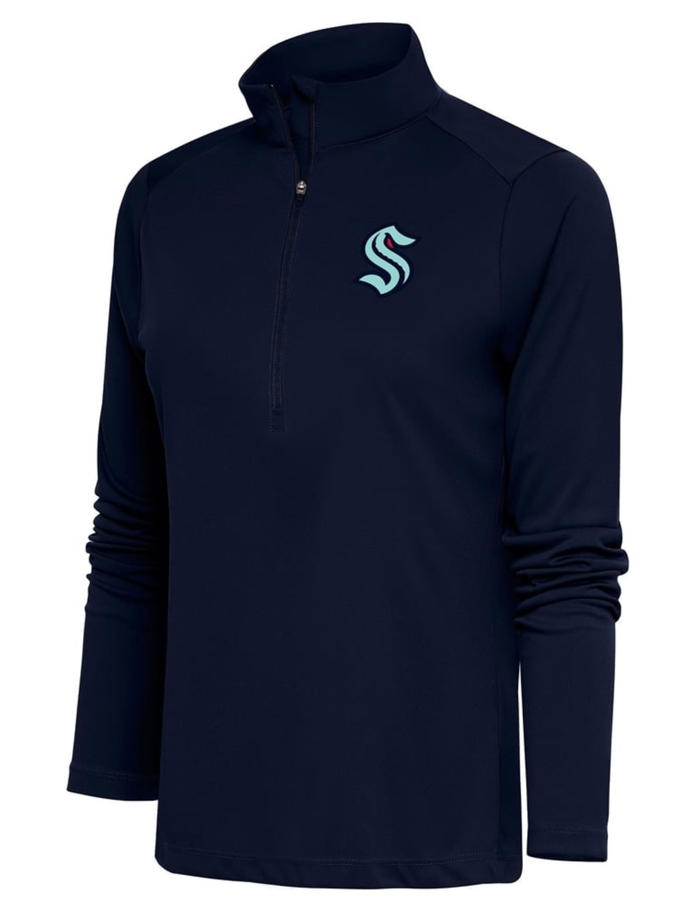 Seattle Kraken Antigua Women’s Quarter-Zip Pullover Fleece